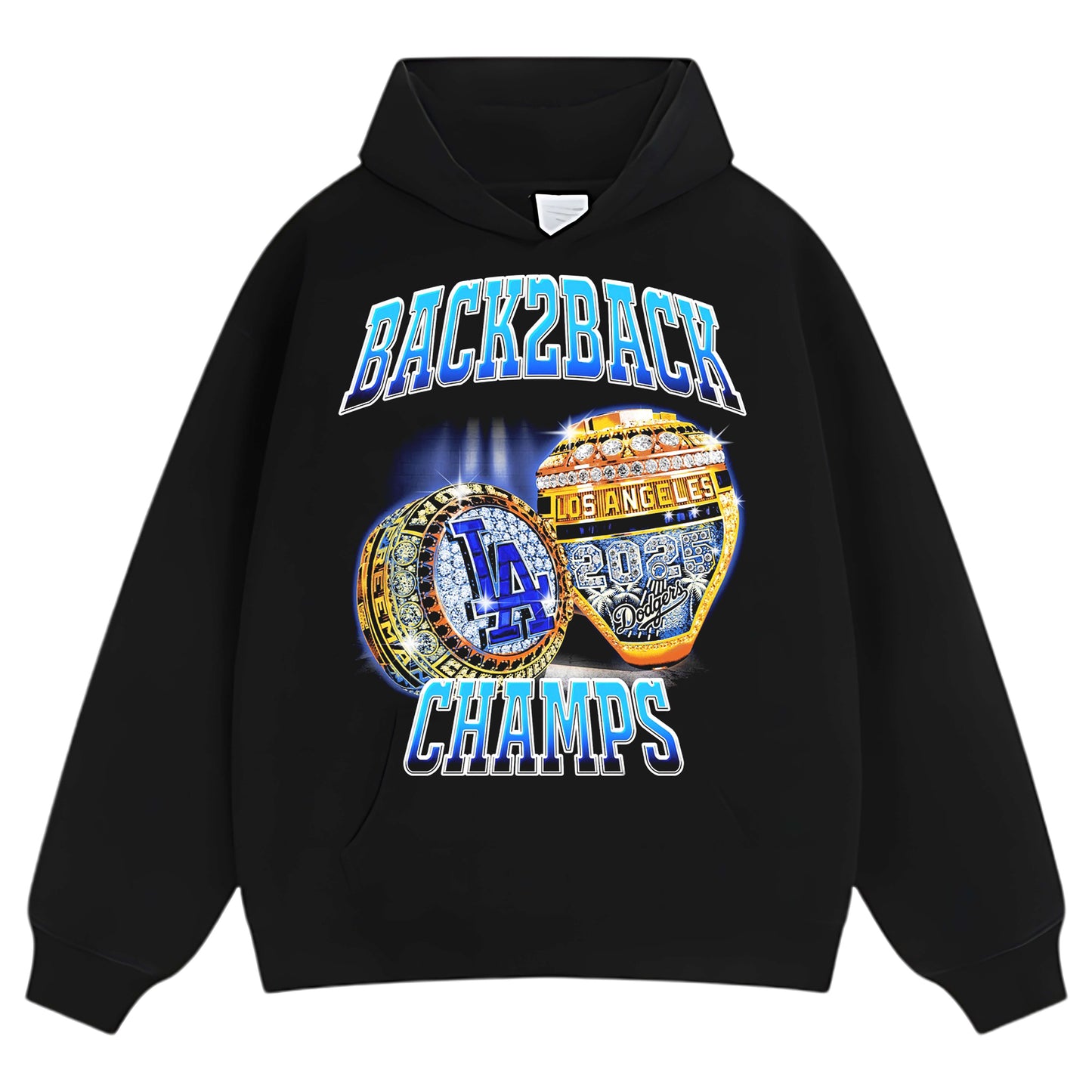LOS ANGELES DODGERS & BACK2BACK TEE & LS & HOODIE