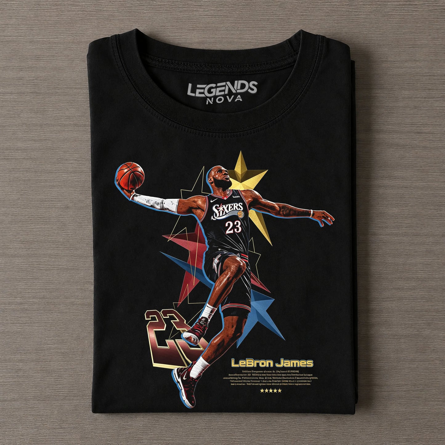 LeBron James 76ers Tee