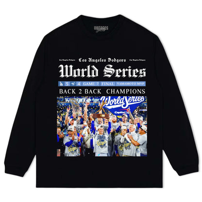 2025 WS NEWSPAPER TEE & LS & HOODIE