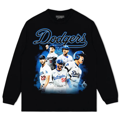 2025 NL WEST CHAMPIONS & DODGERS TEE & LS & HOODIE
