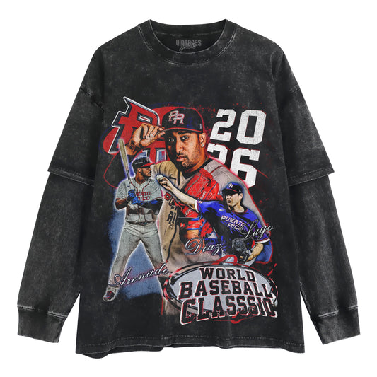 2026 WBC TEAM PR LAYERED LONG SLEEVE