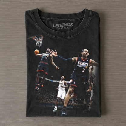 LeBron James & Allen Iverson Funny Tee