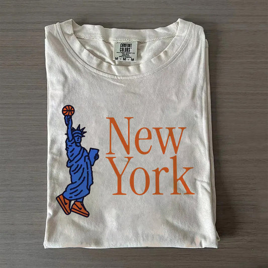 Vintage New York Basketball T-shirt