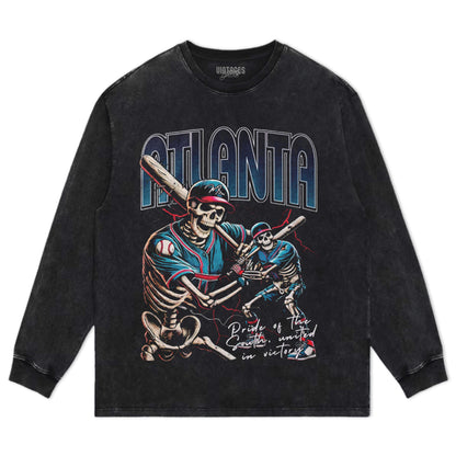 ATLANTA BASEBALL TEE & LS & HOODIE