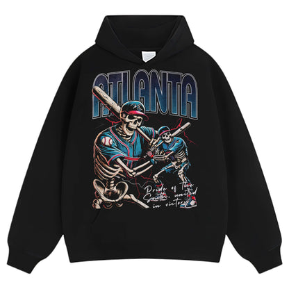 ATLANTA BASEBALL TEE & LS & HOODIE