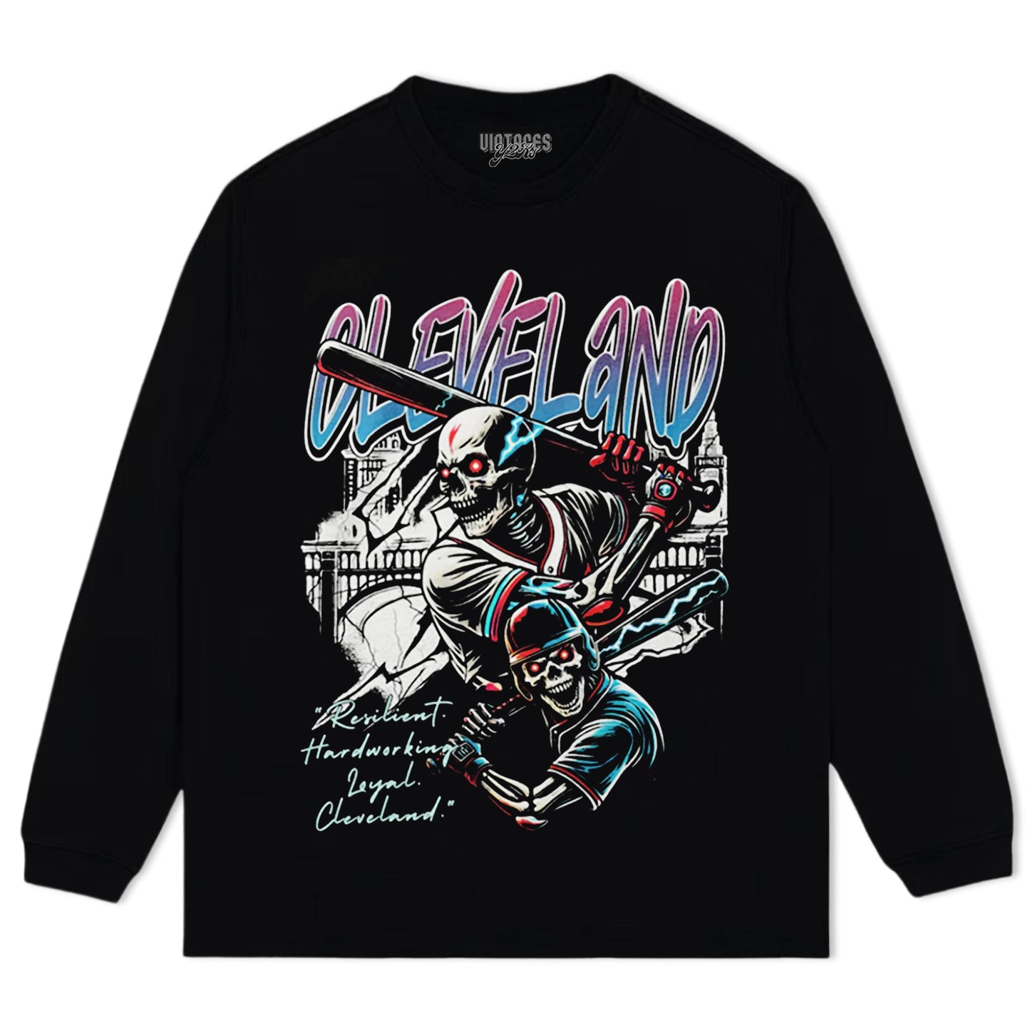 CLEVELAND BASEBALL TEE & LS & HOODIE