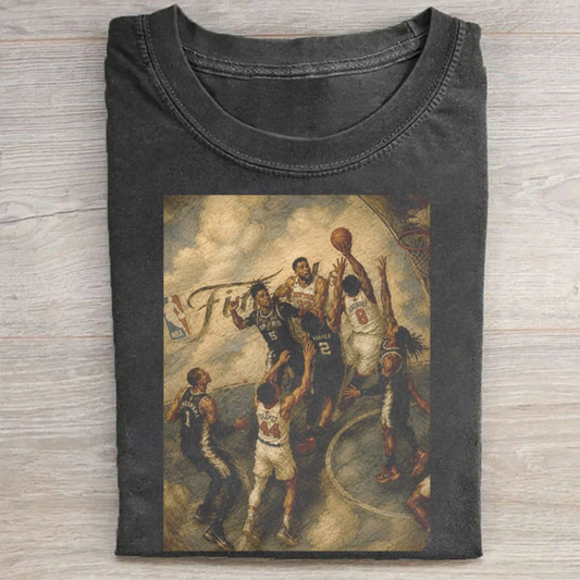 OG Anunoby "Hand of God" Art Vintage Basketball T-shirt