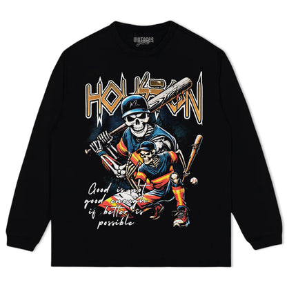 HOUSTON BASEBALL TEE & LS & HOODIE
