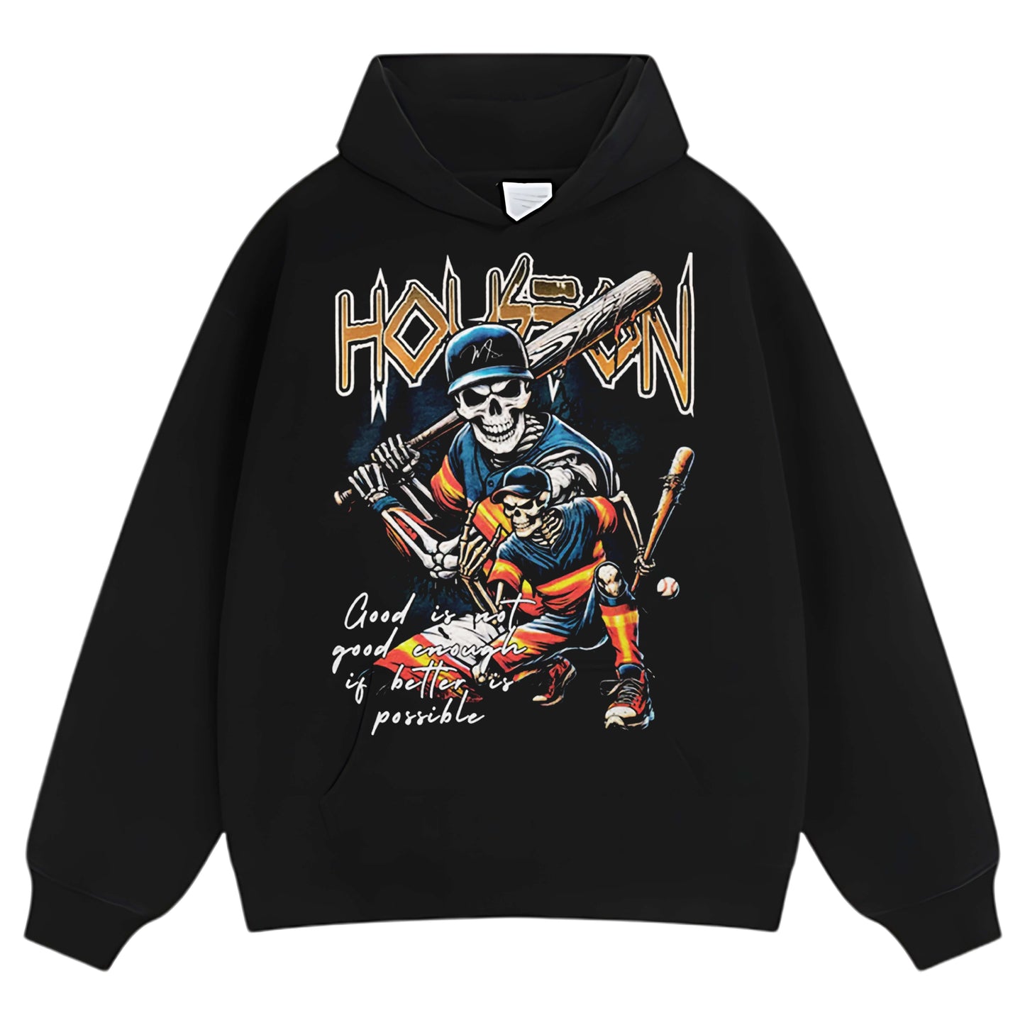 HOUSTON BASEBALL TEE & LS & HOODIE