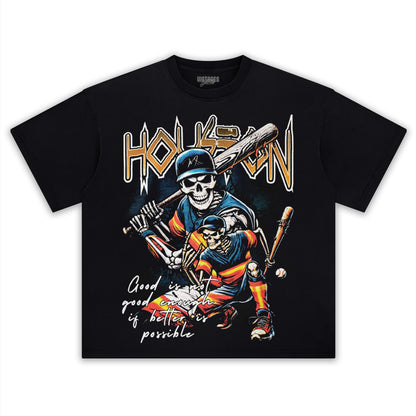 HOUSTON BASEBALL TEE & LS & HOODIE