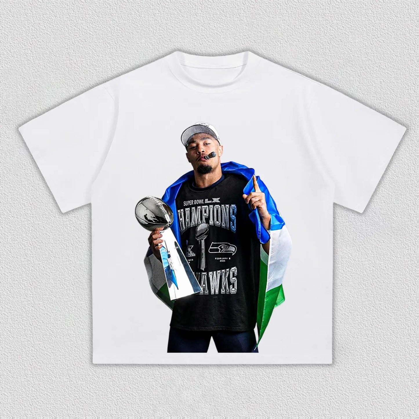 JAXON SMITH-NJIGBA IS A SUPER BOWL CHAMPION TEE