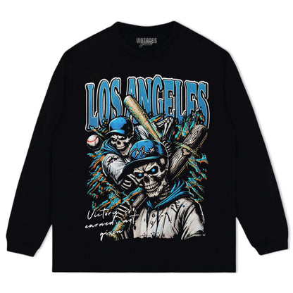 LOS ANGELES BASEBALL TEE & LS & HOODIE