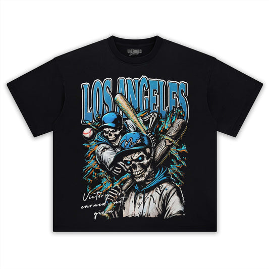 LOS ANGELES BASEBALL TEE & LS & HOODIE