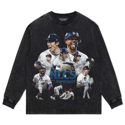 LOS ANGELES DODGERS D1 TEE & LS & HOODIE