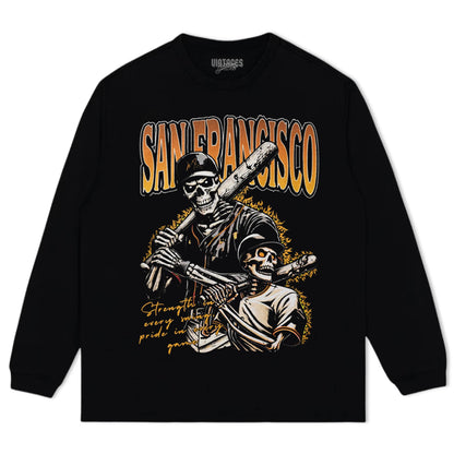 SAN FRANCISCO BASEBALL TEE & LS & HOODIE