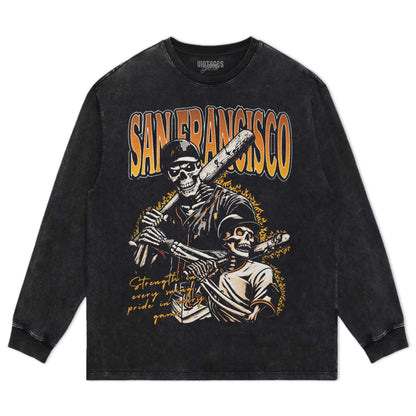 SAN FRANCISCO BASEBALL TEE & LS & HOODIE