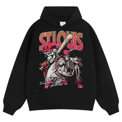 ST-LOUIS BASEBALL TEE & LS & HOODIE