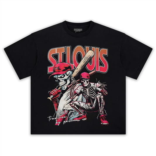 ST-LOUIS BASEBALL TEE & LS & HOODIE