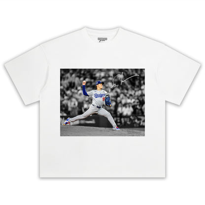 YOSHINOBU YAMAMOTO DODGERS LA TANK TOP & TEE & LONG SLEEVE & LAYERED LS & HOODIE