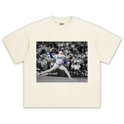 YOSHINOBU YAMAMOTO DODGERS LA TANK TOP & TEE & LONG SLEEVE & LAYERED LS & HOODIE