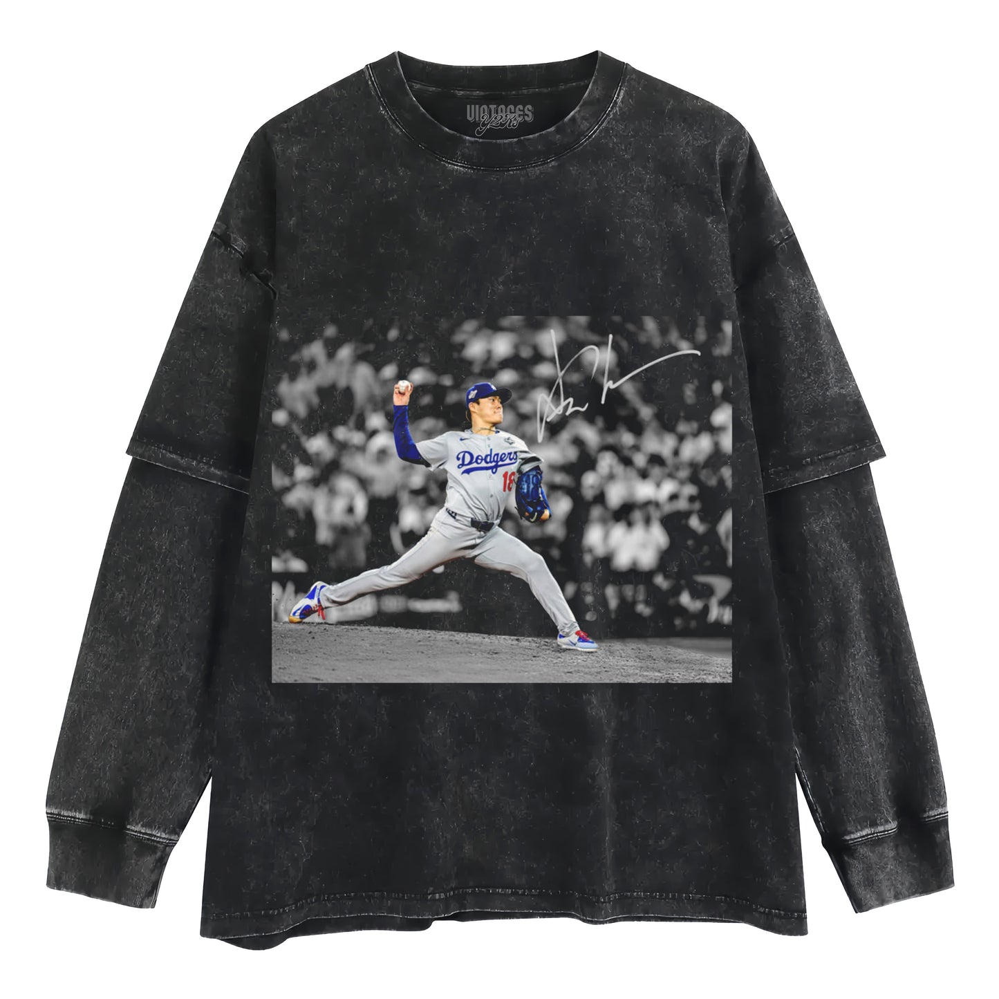 YOSHINOBU YAMAMOTO DODGERS LA TANK TOP & TEE & LONG SLEEVE & LAYERED LS & HOODIE