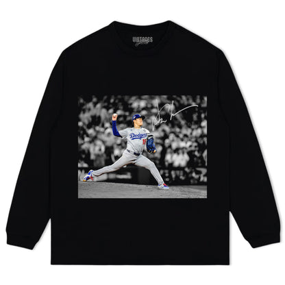 YOSHINOBU YAMAMOTO DODGERS LA TANK TOP & TEE & LONG SLEEVE & LAYERED LS & HOODIE