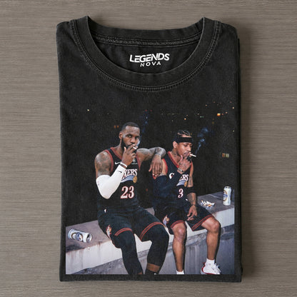LeBron James & Allen Iverson Tee