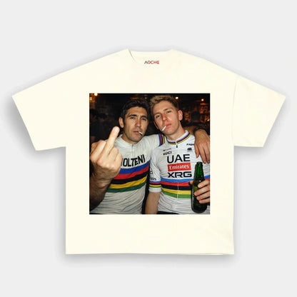 World Champions Together Merckx & Pogačar TEE 3