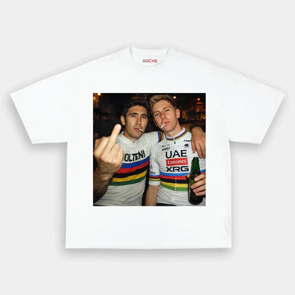 World Champions Together Merckx & Pogačar TEE 3